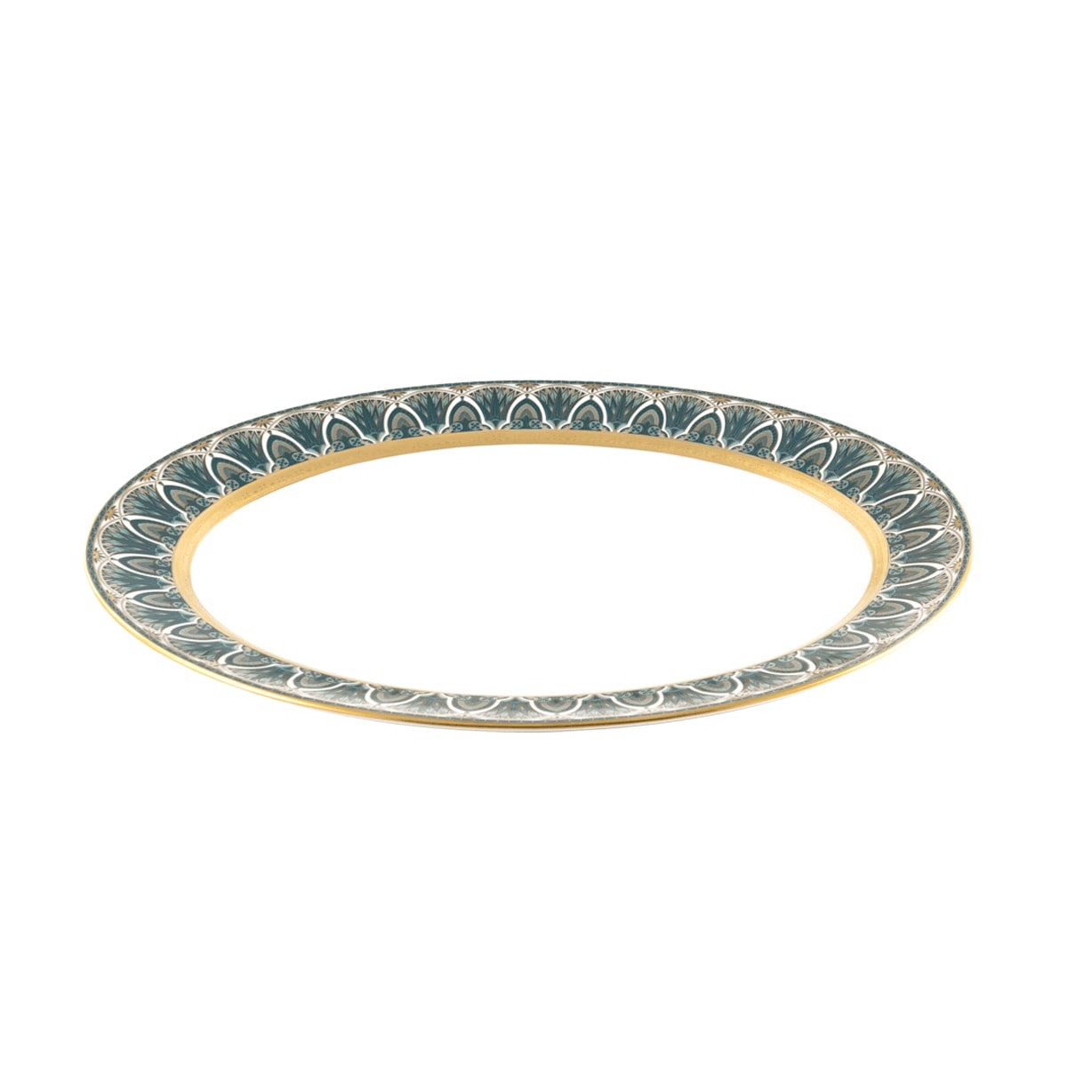 Haviland, Rêves du Nil Gold, Oval platter