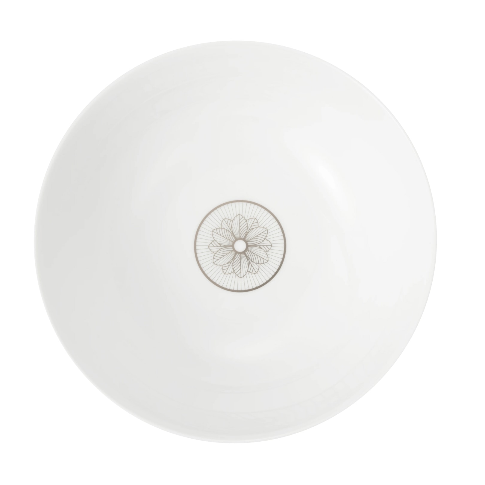 Christofle, Malmaison Impériale Platinum, Salad serving bowl