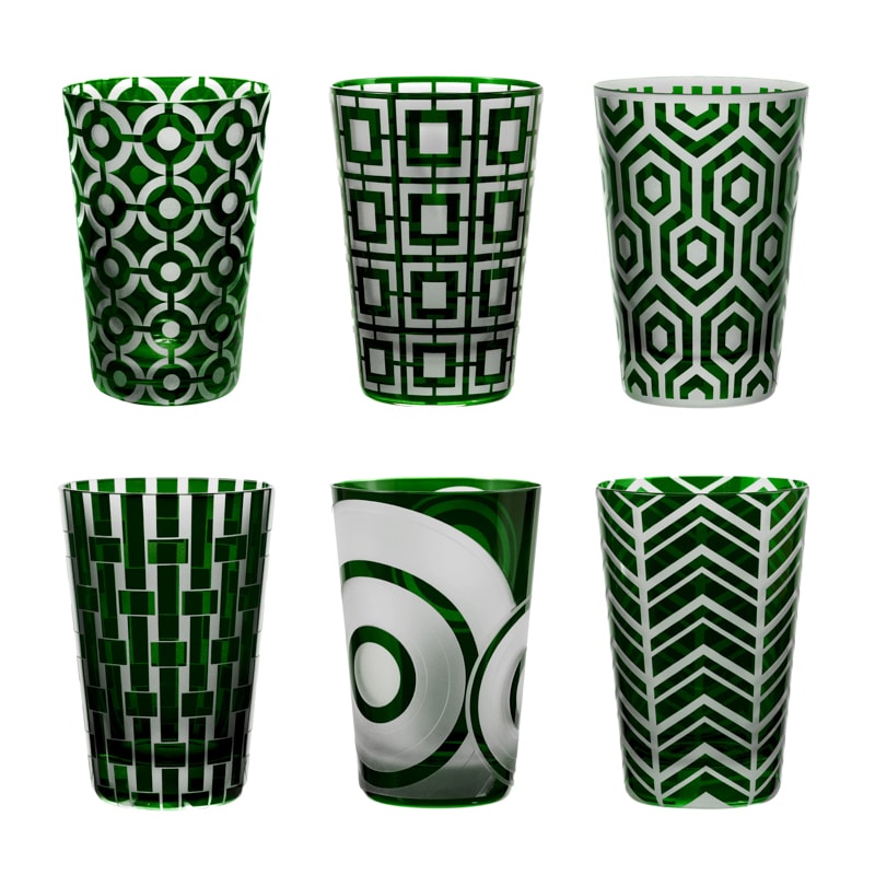 Artel, Polka dot tumblers, Tumbler, british racer green