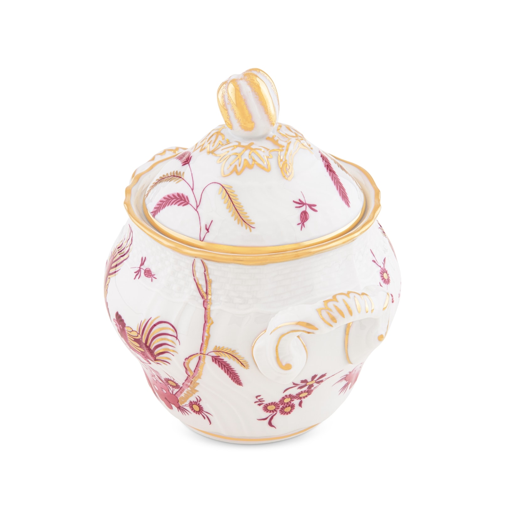 Ginori 1735, Oro Di Doccia, Coffee set sugar bowl