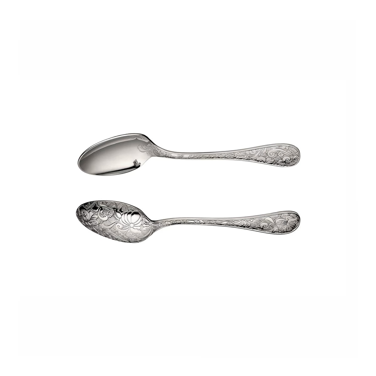 Christofle, Jardin d'Eden, silver plated, Espresso spoon