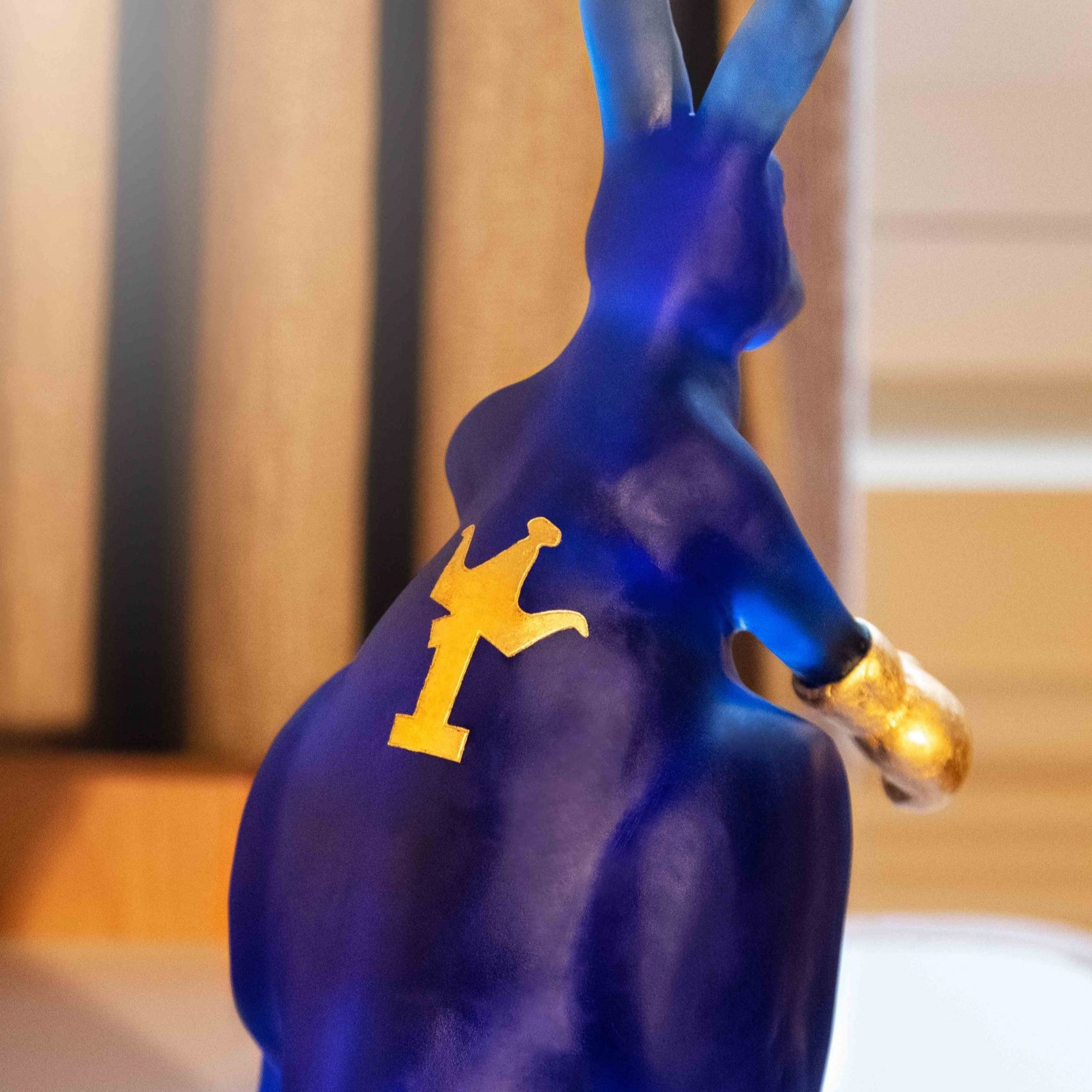 Daum, Univers Animaliers, Kangourou Wally by Yves Henry, 75 ex