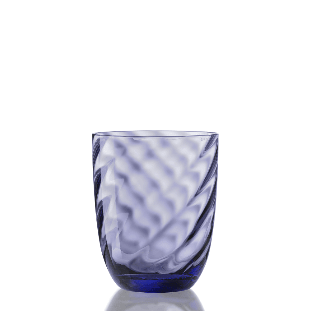 Nason Moretti, Idra glasses, Water glasses set of 6, wisteria