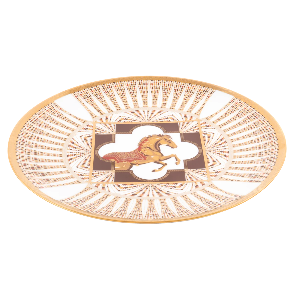 Haviland, Cavalier Royal, Presentation plate