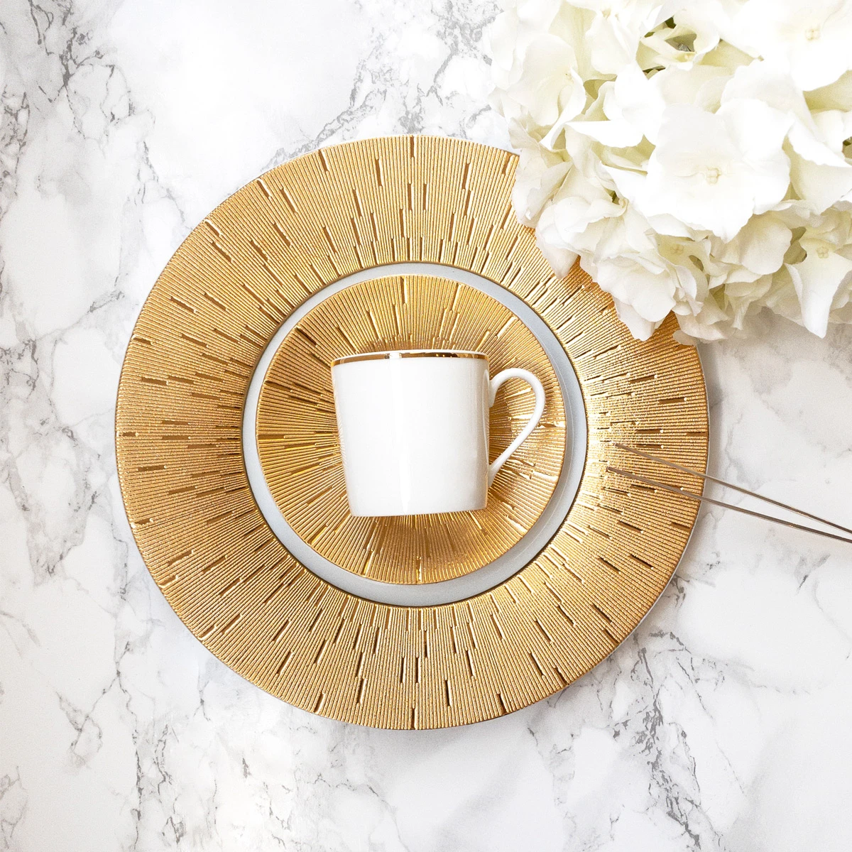Haviland, Infini gold, Rim soup plate