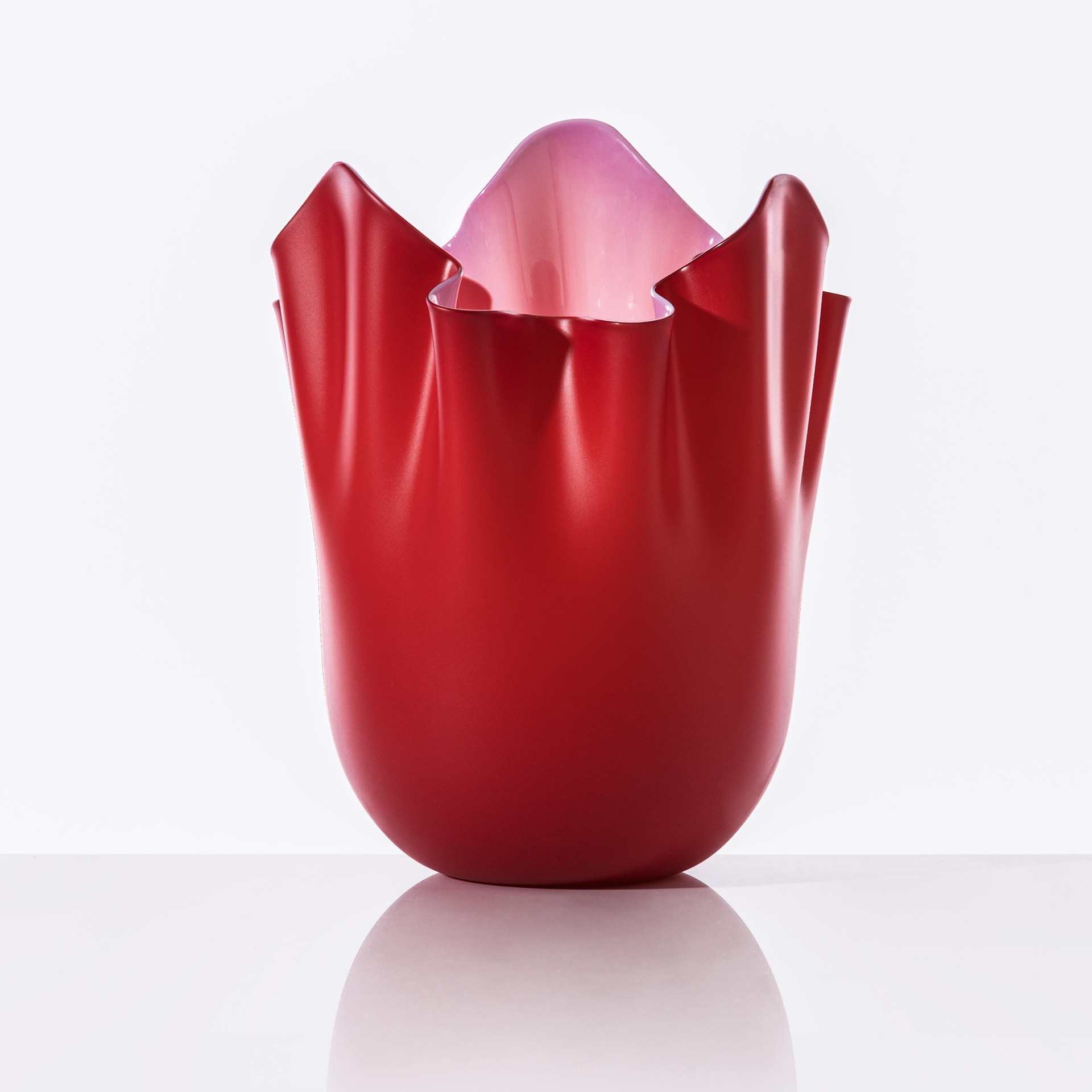Venini, Fazzoletto, Vase, large