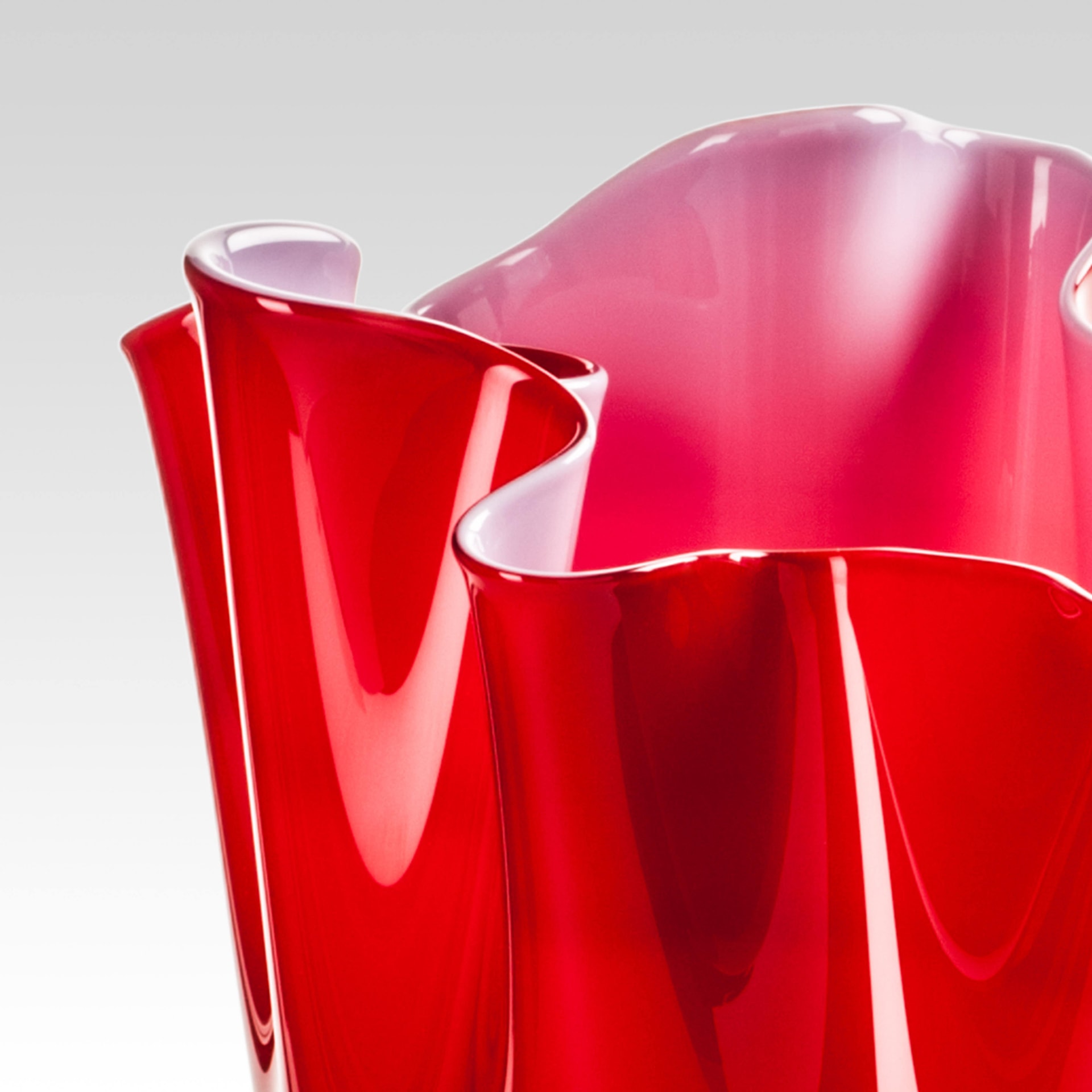 Venini, Fazzoletto, Vase, medium