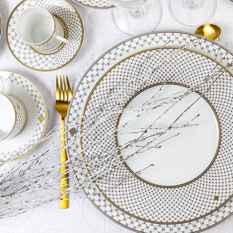 Robert Haviland & C. Parlon, Home Gold, Rim soup plate