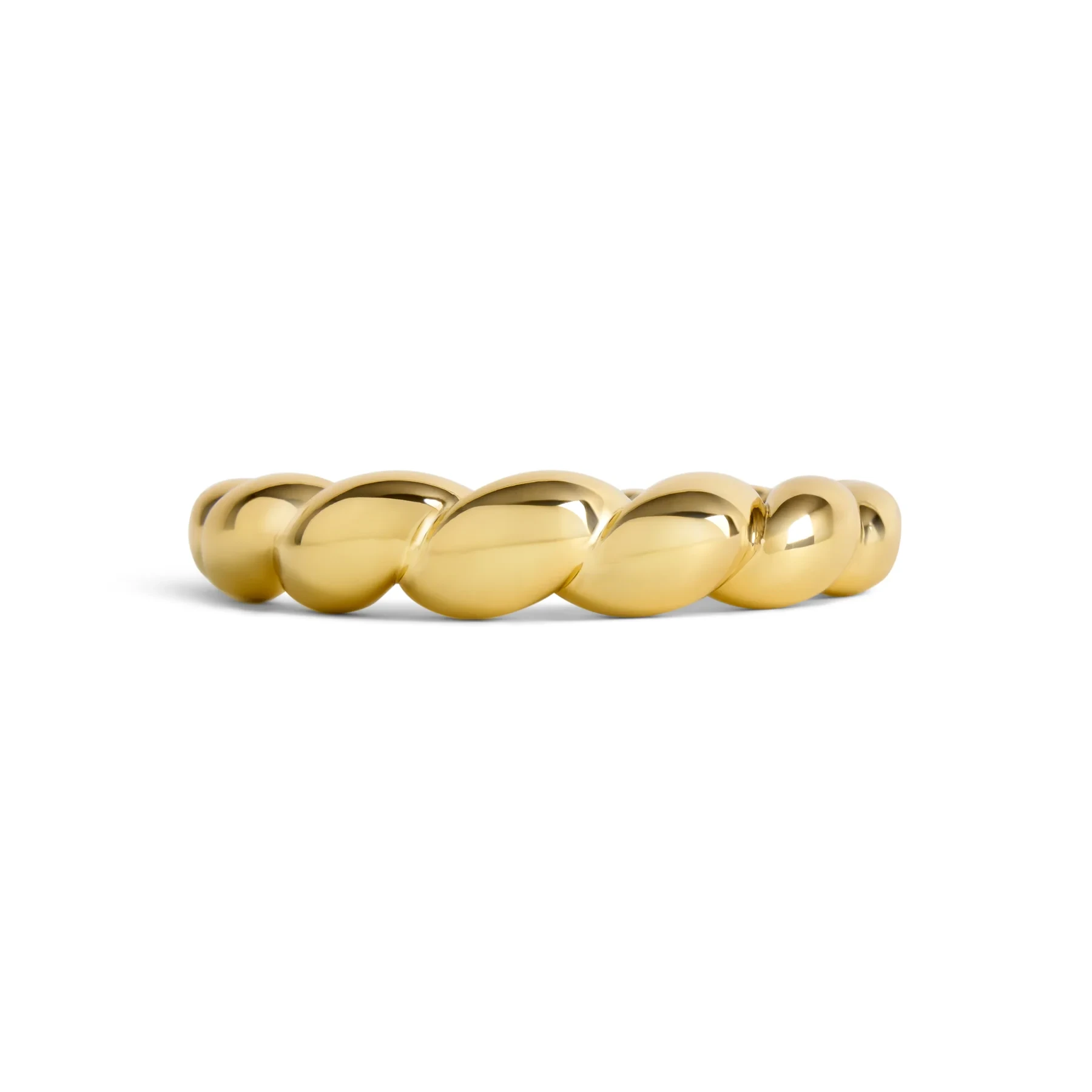 L'Objet, Homeware Collection by Jessica McCormack, Set of 4 napkin ring, gold