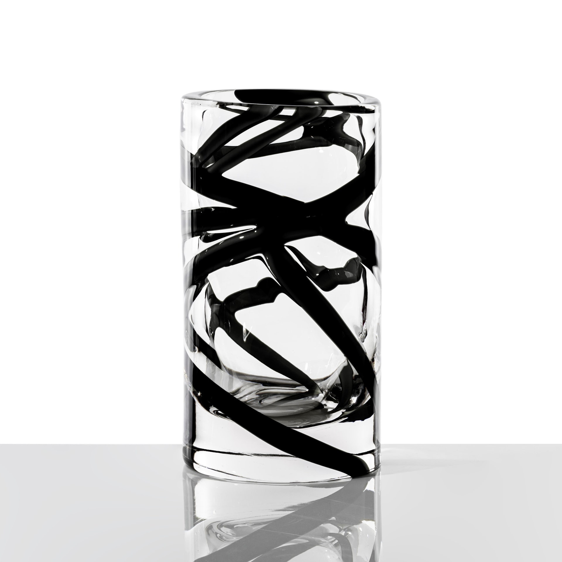 Venini, Cilindro, Sommerso vase, extra large