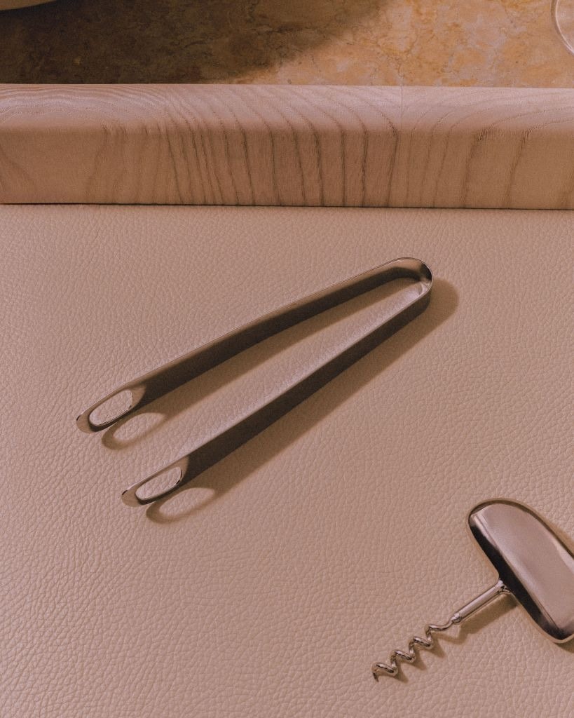 Giobagnara, Maris bar accessories by Kelly Wearstler, Ice tongs
