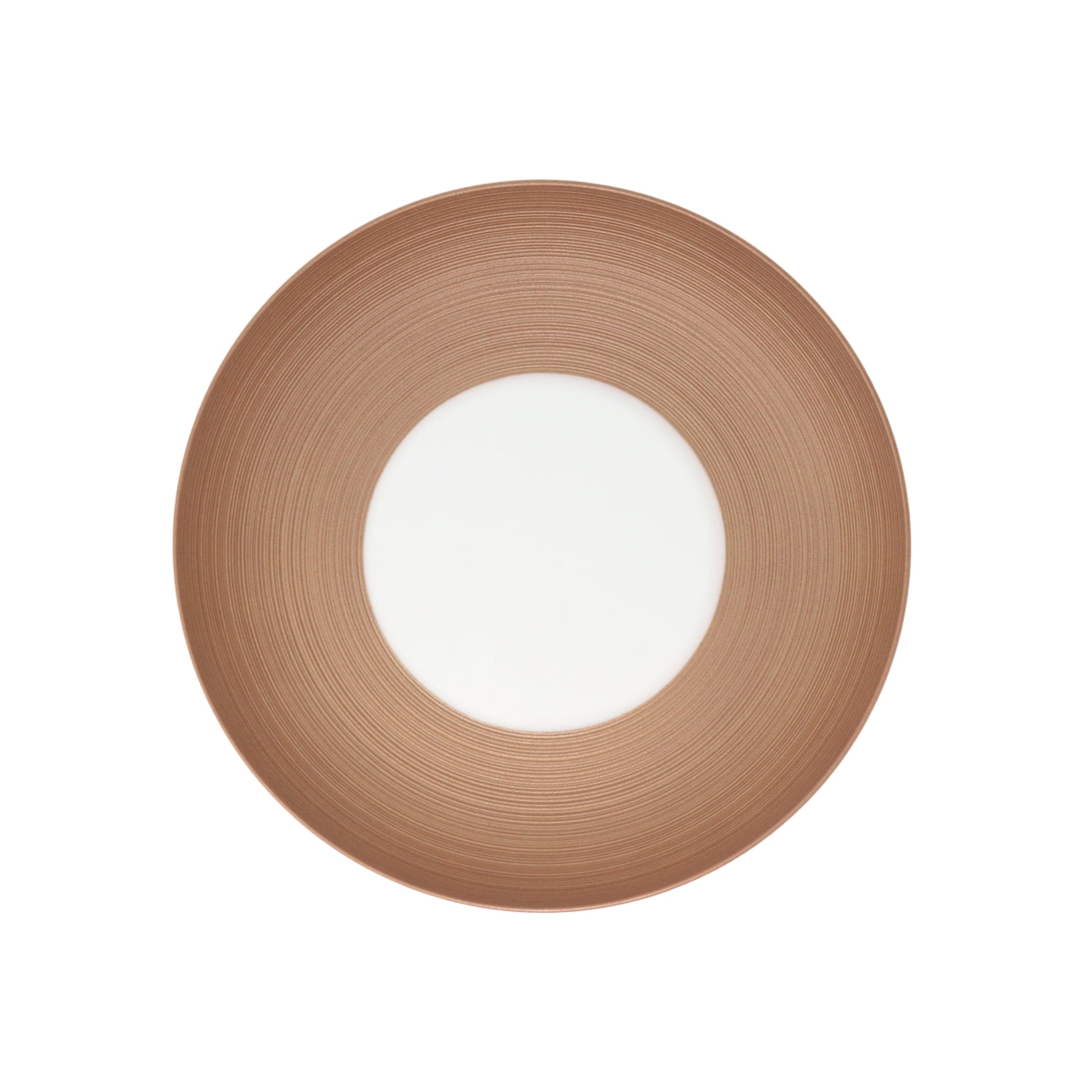J.L Coquet, Hémisphère Pink Metalliс, Pasta plate, medium