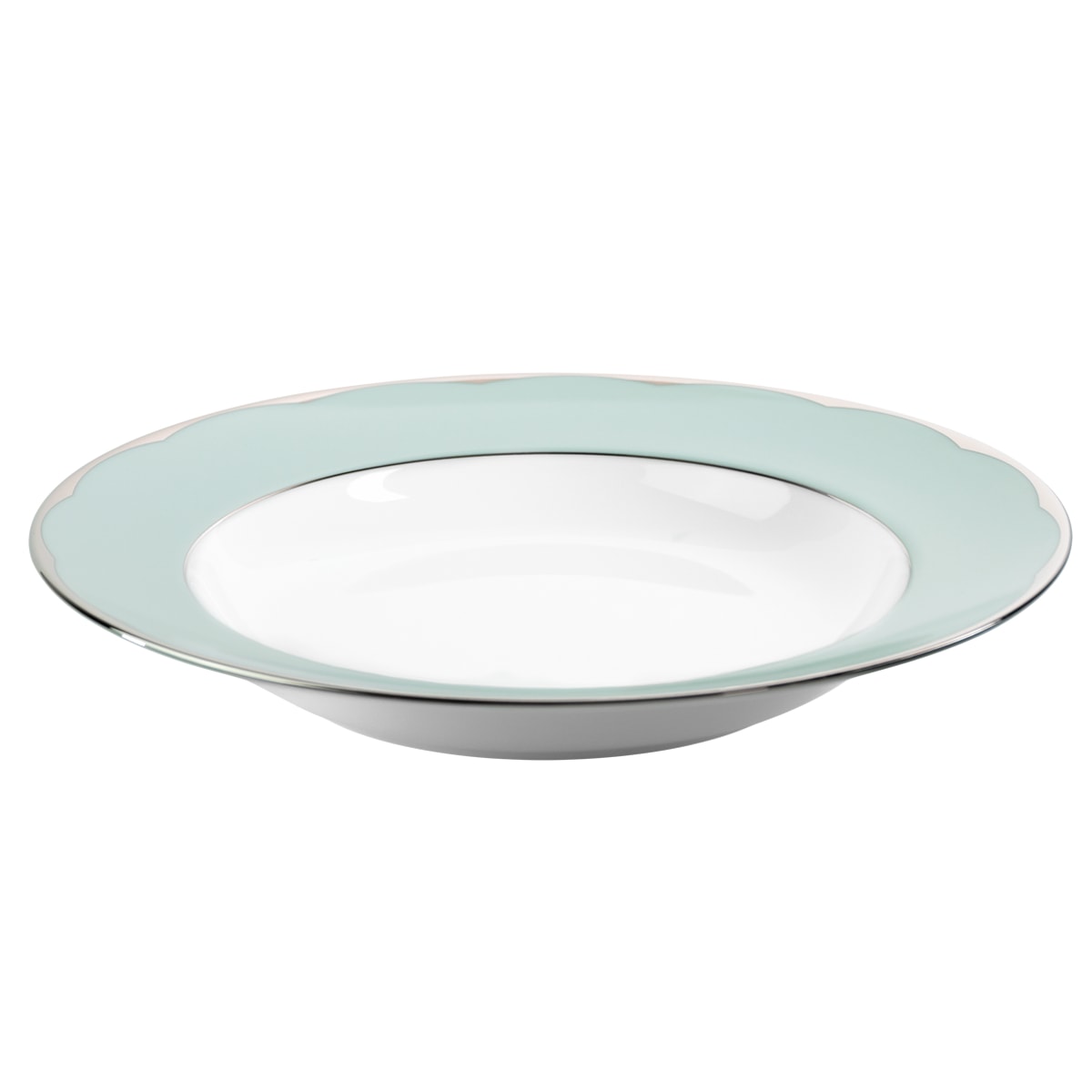 Haviland, Illusion Menthe, Deep round platter