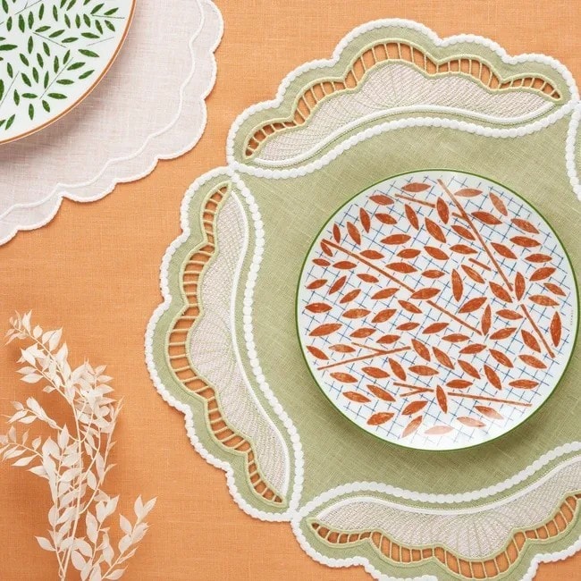 TRUFFLE BEE, OYSTER, Placemats set of 2