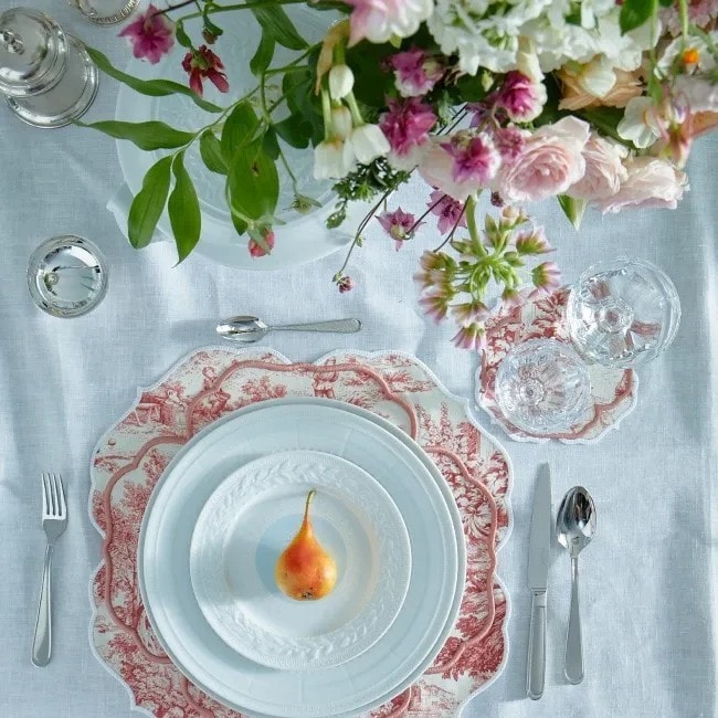 TRUFFLE BEE, FOUNTAIN DE JOUY, Placemats set of 2