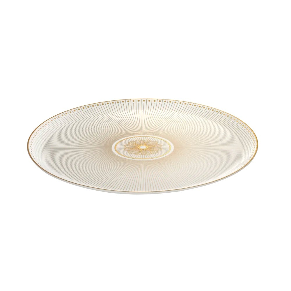 Christofle, Malmaison Impériale Gold, Pie dish