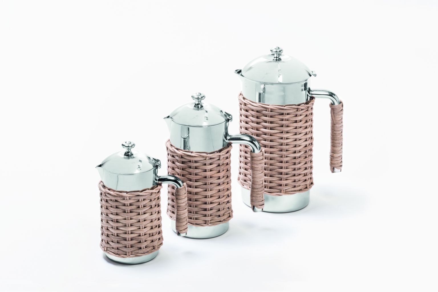 Pigment France, Rattan carafes, Rennes carafe 0.3 l