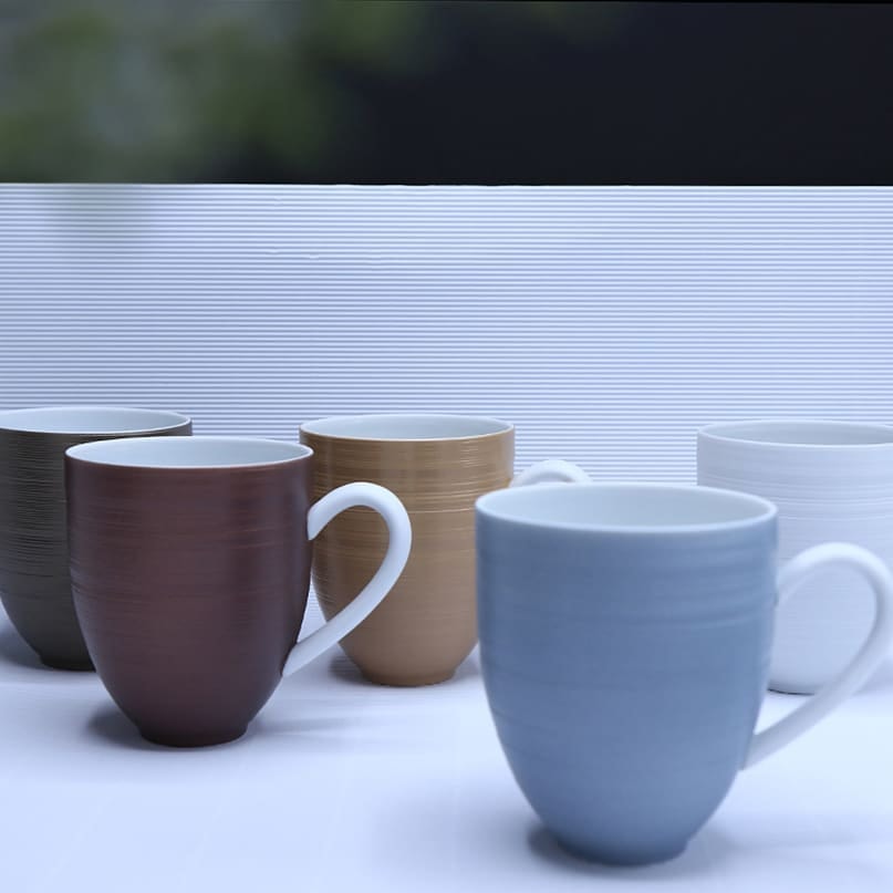 J.L Coquet, Hémisphère Storm Blue, Coffee cup, extra
