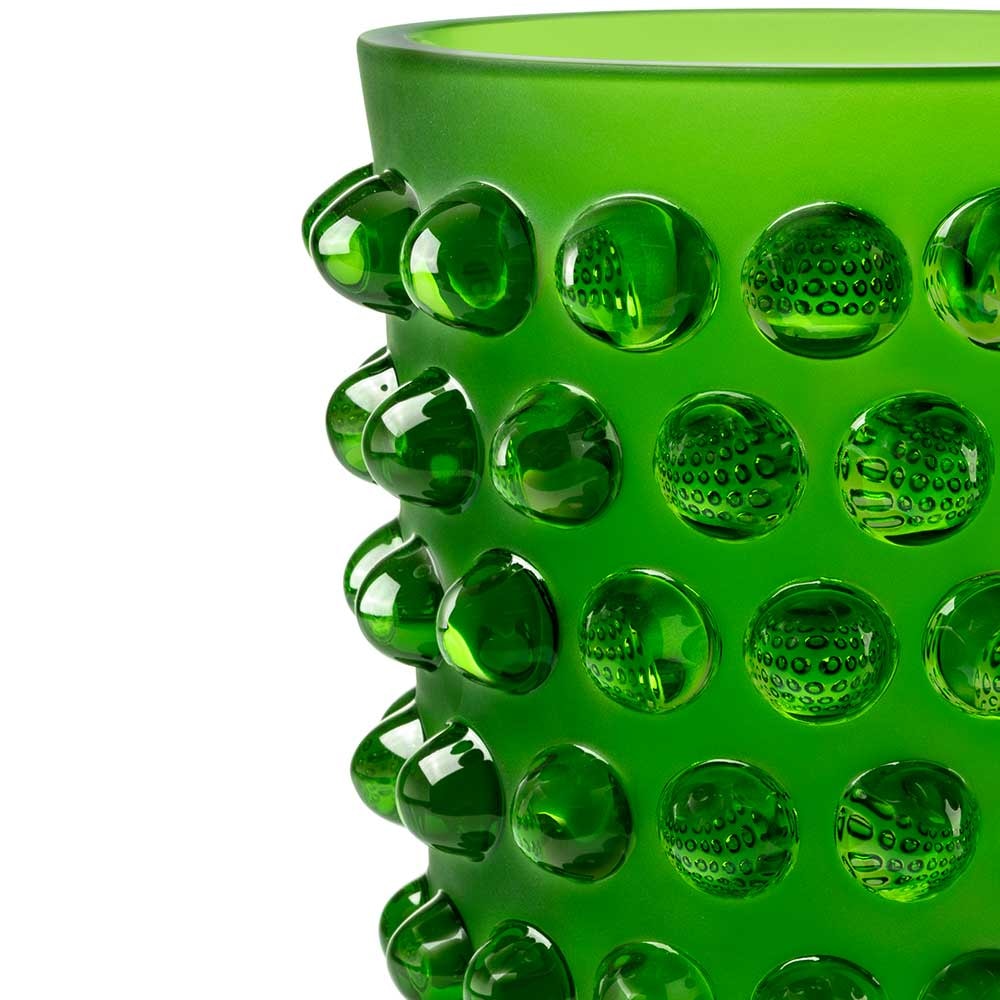 Lalique, Mossi vases, Vase, amazon green