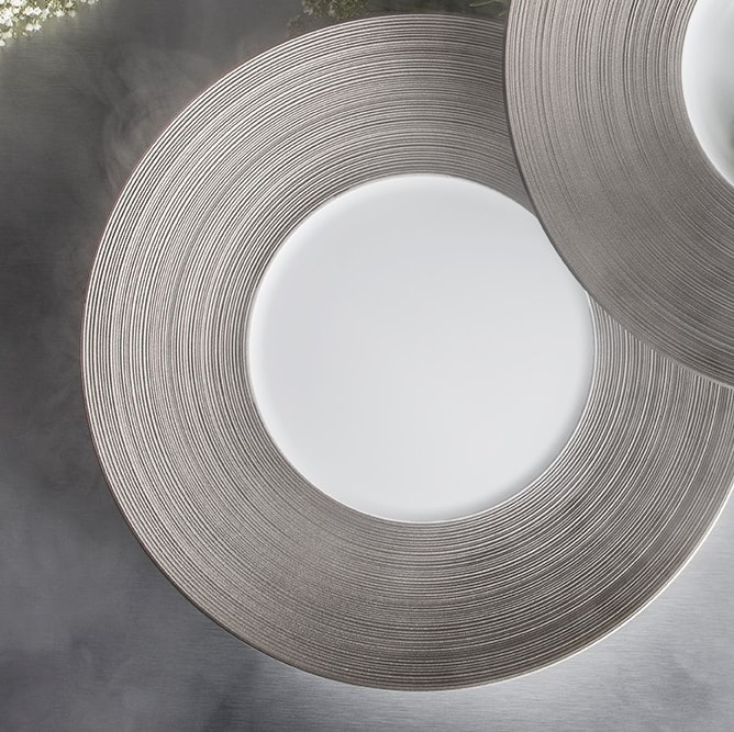 J.L Coquet, Hémisphère Platinum, Tea saucer
