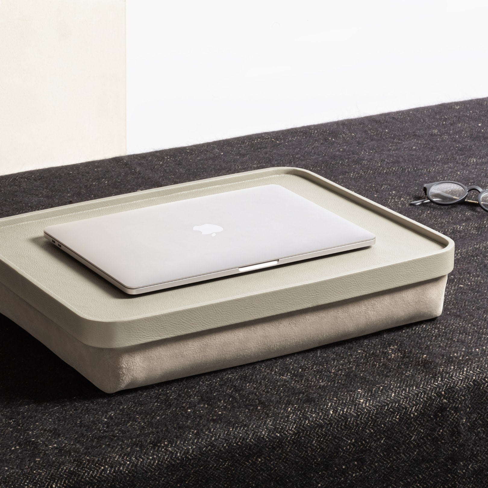 Poltrona Frau, Desk sets, Laptop tray, grey