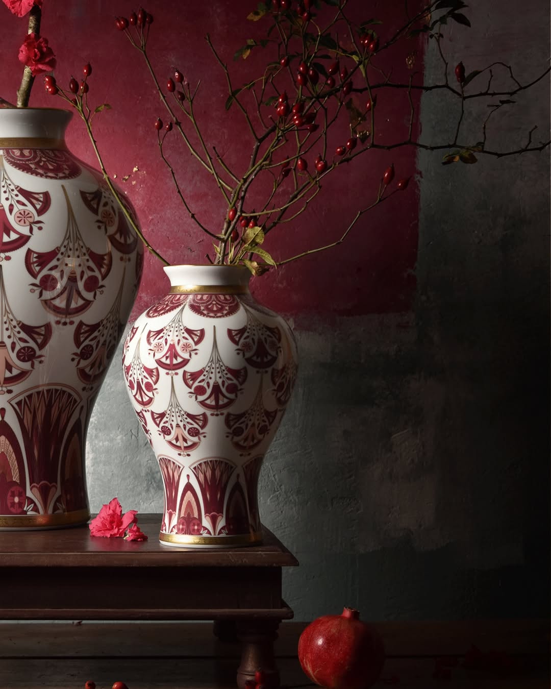 Haviland, Rêves du Nil Purple, Vase, large