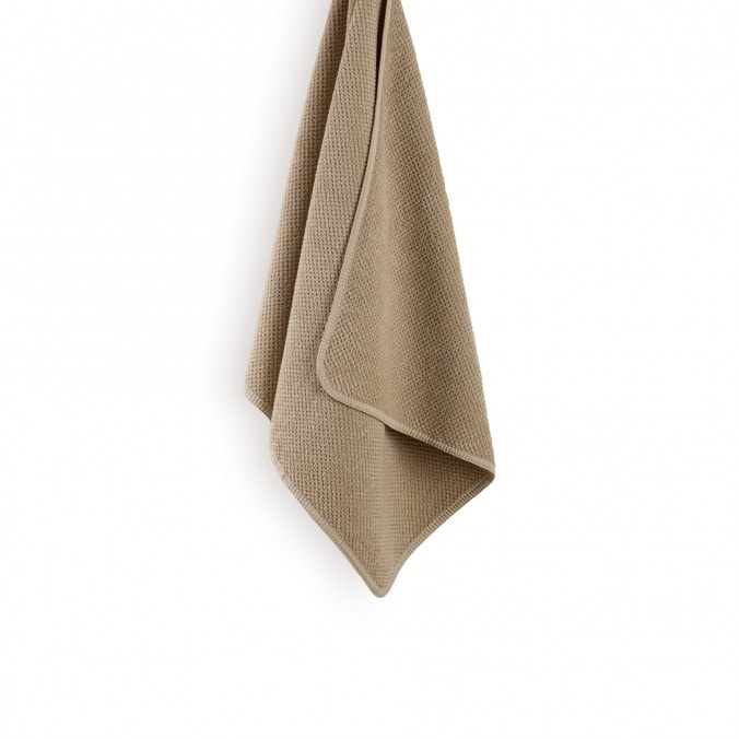 Graccioza, Bee Waffle towels, Euro hand towel, stone