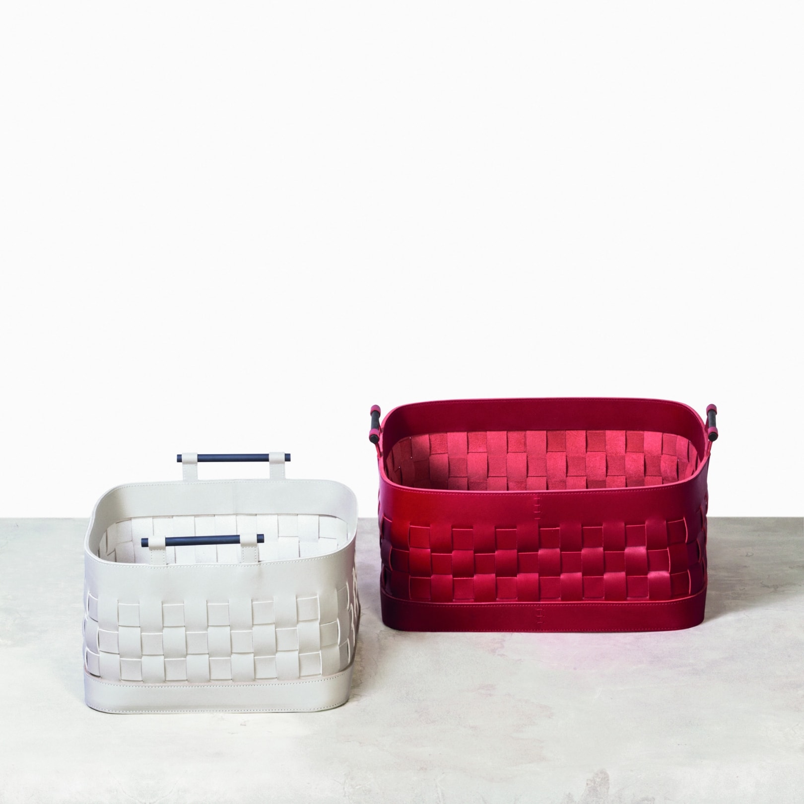 Rabitti 1969, Ravenna storage baskets, Basket square low, large