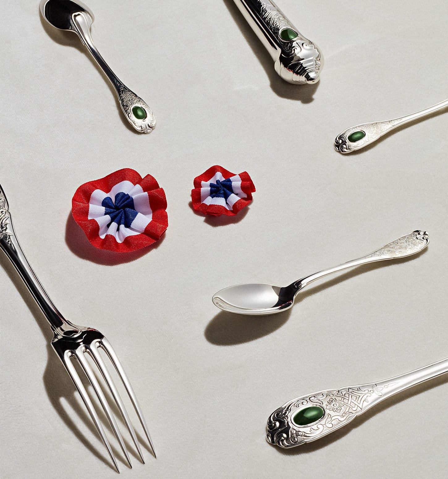 Puiforcat, Elysée, sterling silver, Pastry knife