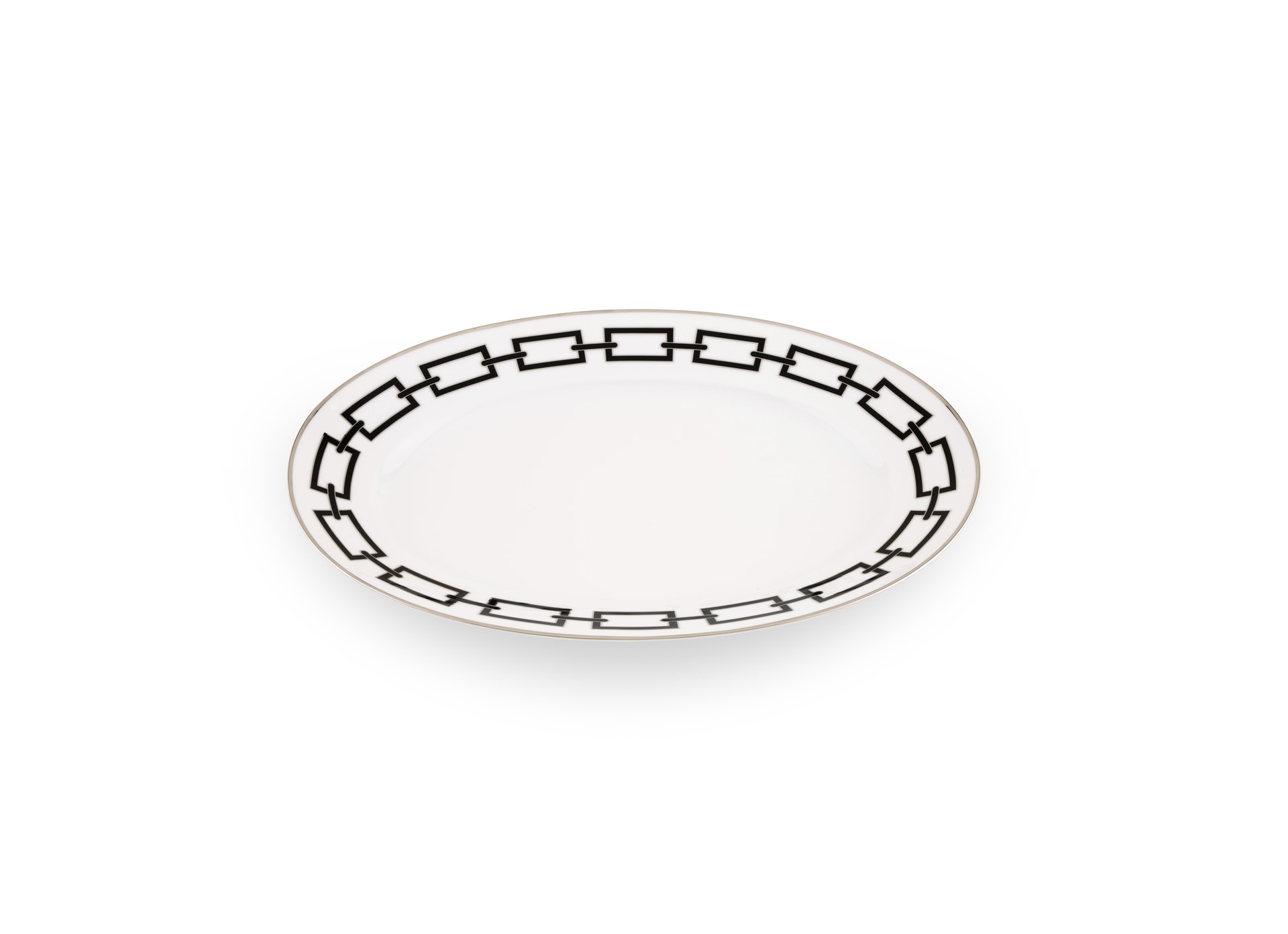 Ginori 1735, Catene Nero, Large oval platter