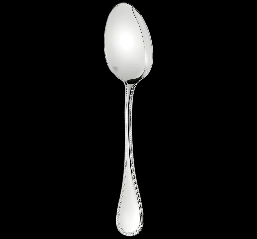 Christofle, Perles cutlery, silver plated, Coffee spoon