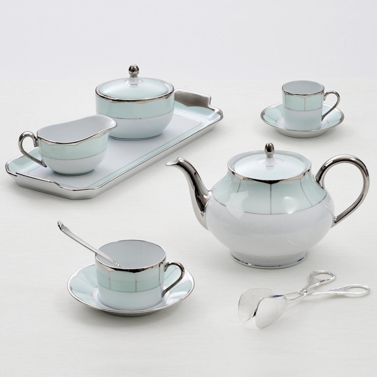 Haviland, Illusion Menthe, Sugar bowl