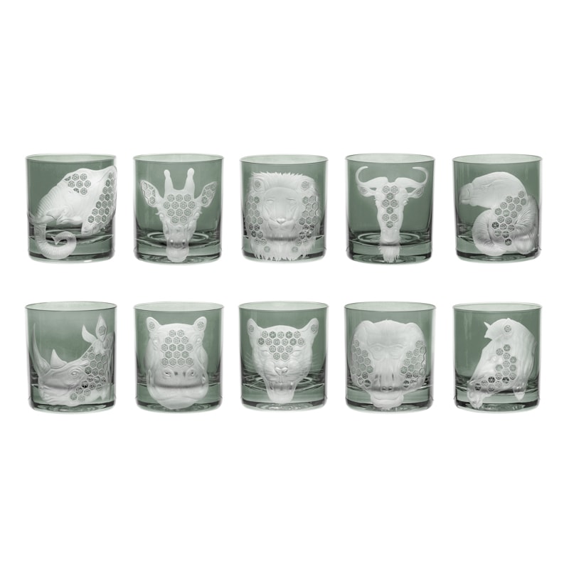 Artel, African Safari double old fashioned, Double old fashioned, elephant