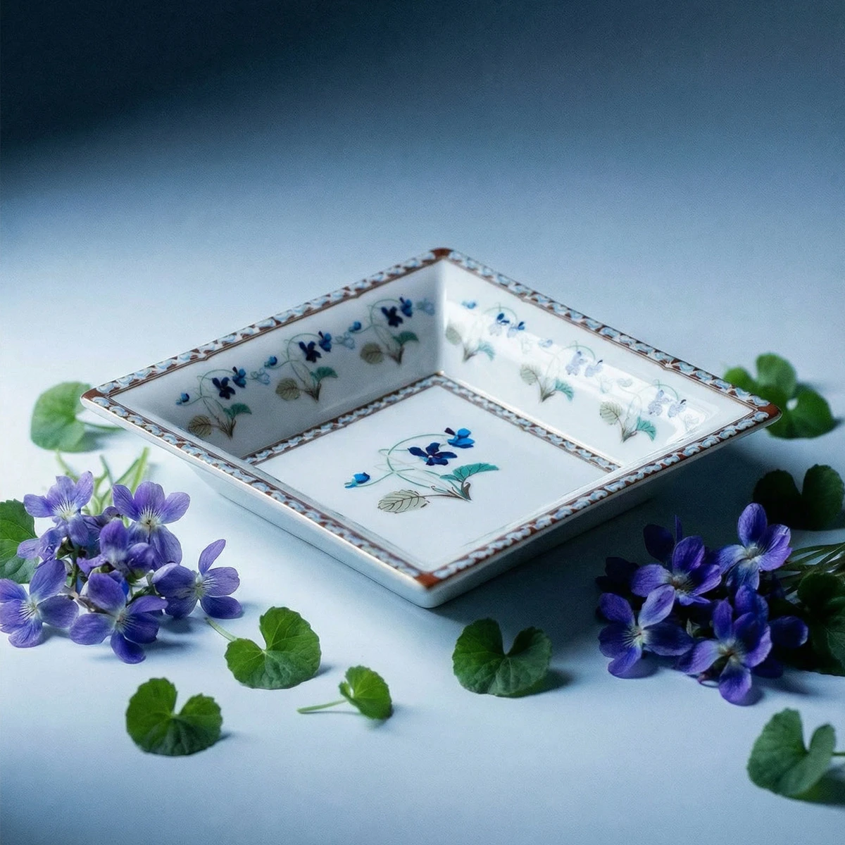 Haviland, Impératrice Eugénie, Square tray