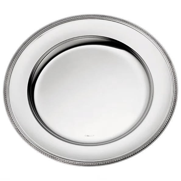 Christofle, Malmaison accessories, Round platter