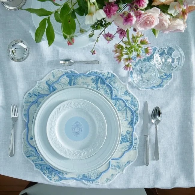 TRUFFLE BEE, FOUNTAIN DE JOUY, Coasters set of 2