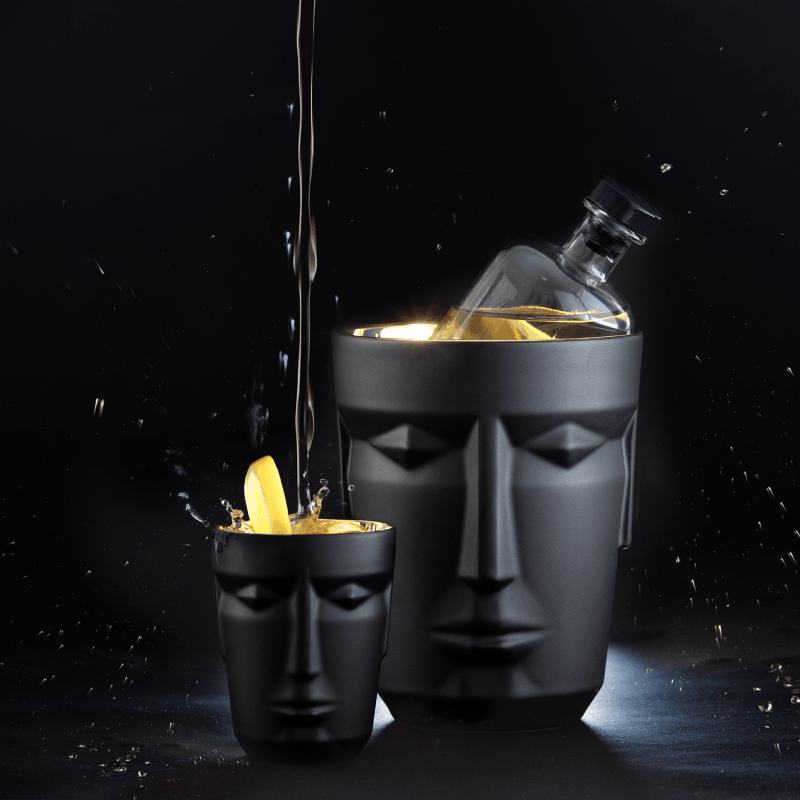 Sieger by Fürstenberg, Prometheus, Satin gin and cocktail tumbler