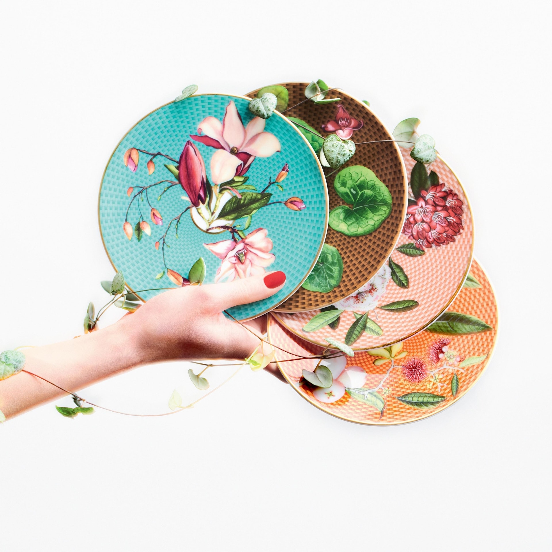 Raynaud, Trésor fleuri, Petit four stand