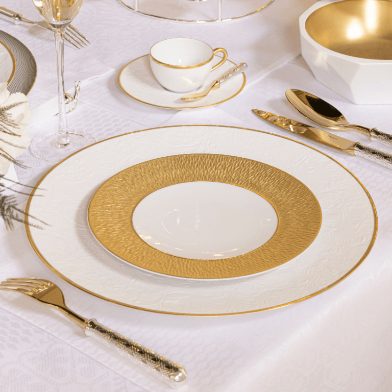 Raynaud, Italian Renaissance Gold Rim, Dessert plate