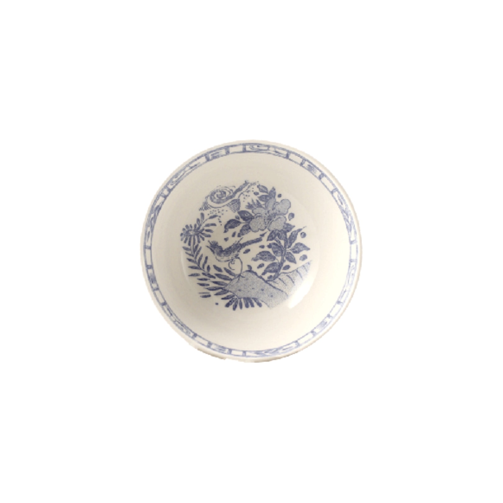 Gien, Oiseau Bleu, Cereal bowls, set of 4