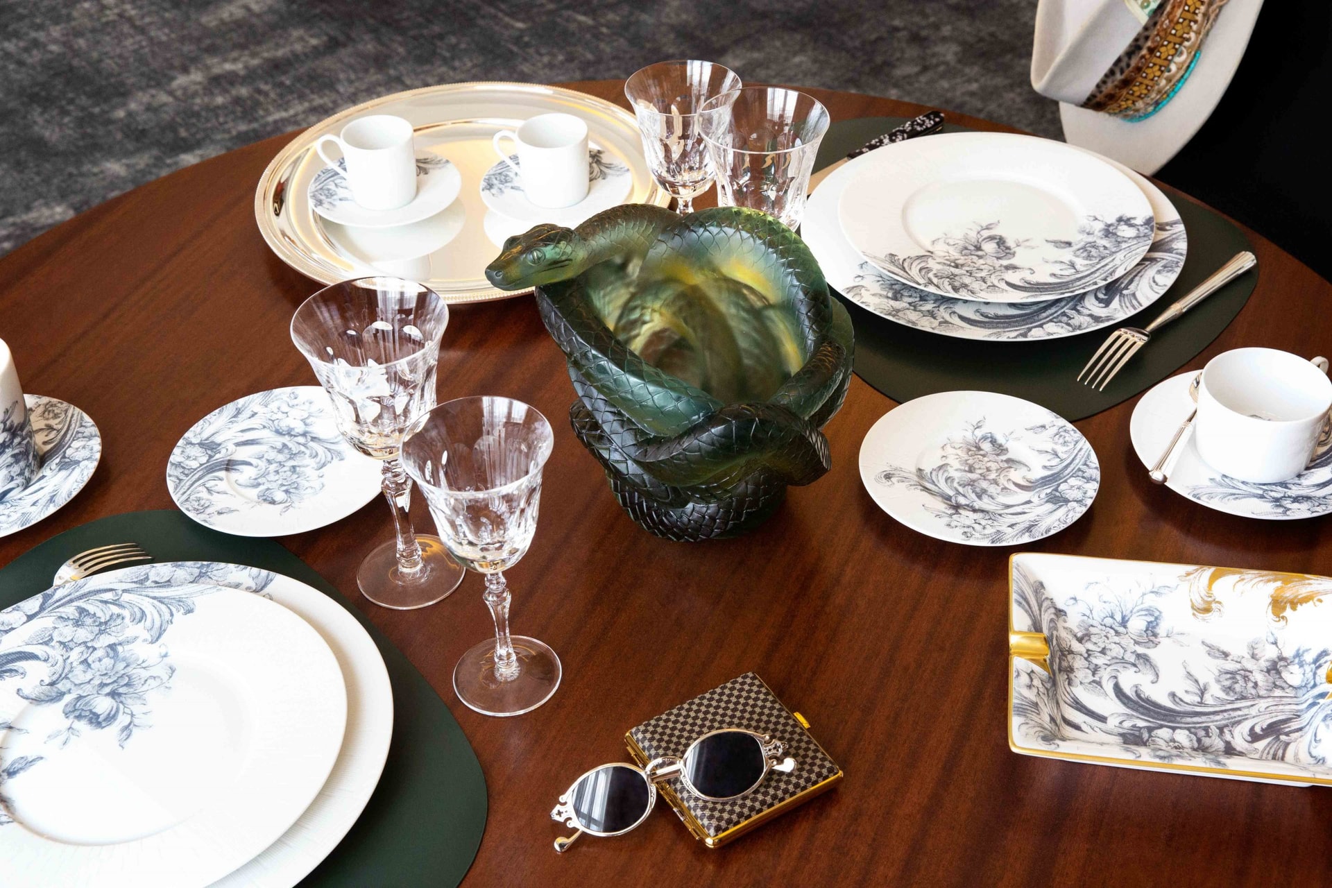 Haviland, Stanislas gold, Tray