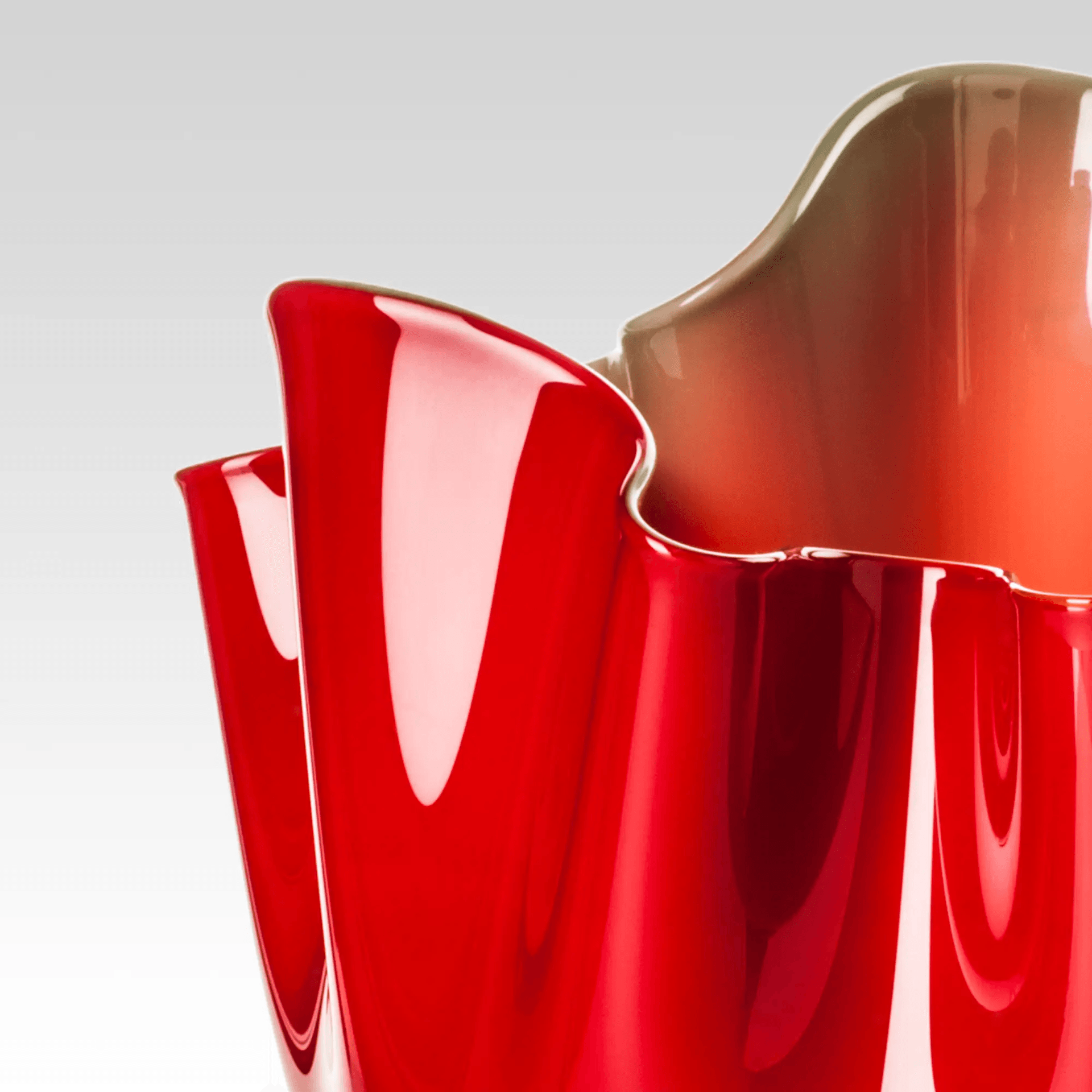 Venini, Fazzoletto, Vase, large
