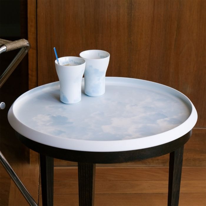 Hering Berlin, Waves & Clouds, Round tray, large