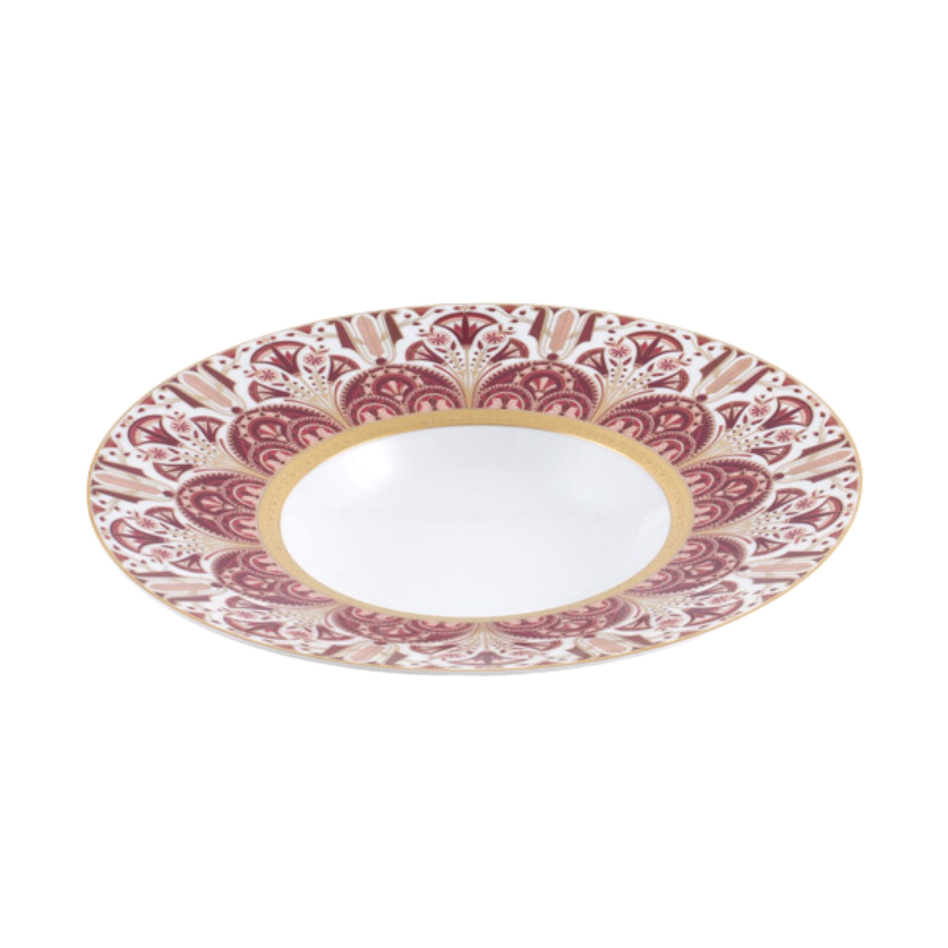 Haviland, Rêves du Nil Purple, Soup plate with rim