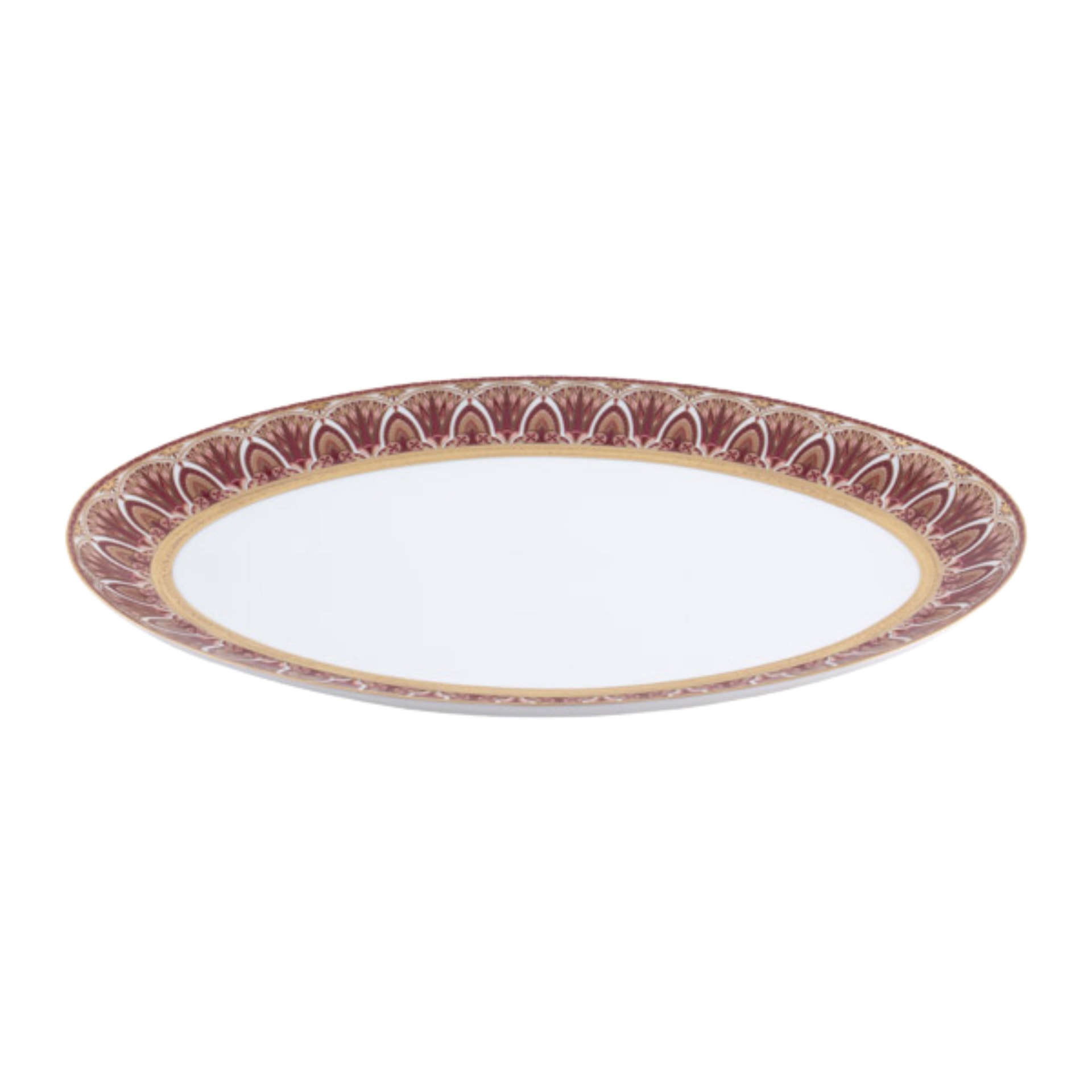 Haviland, Rêves du Nil Purple, Oval platter, medium