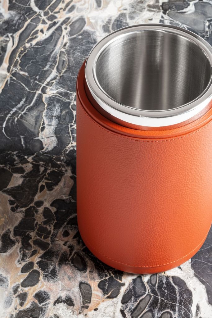 Poltrona Frau, Ice buckets, Bottle cooler, red