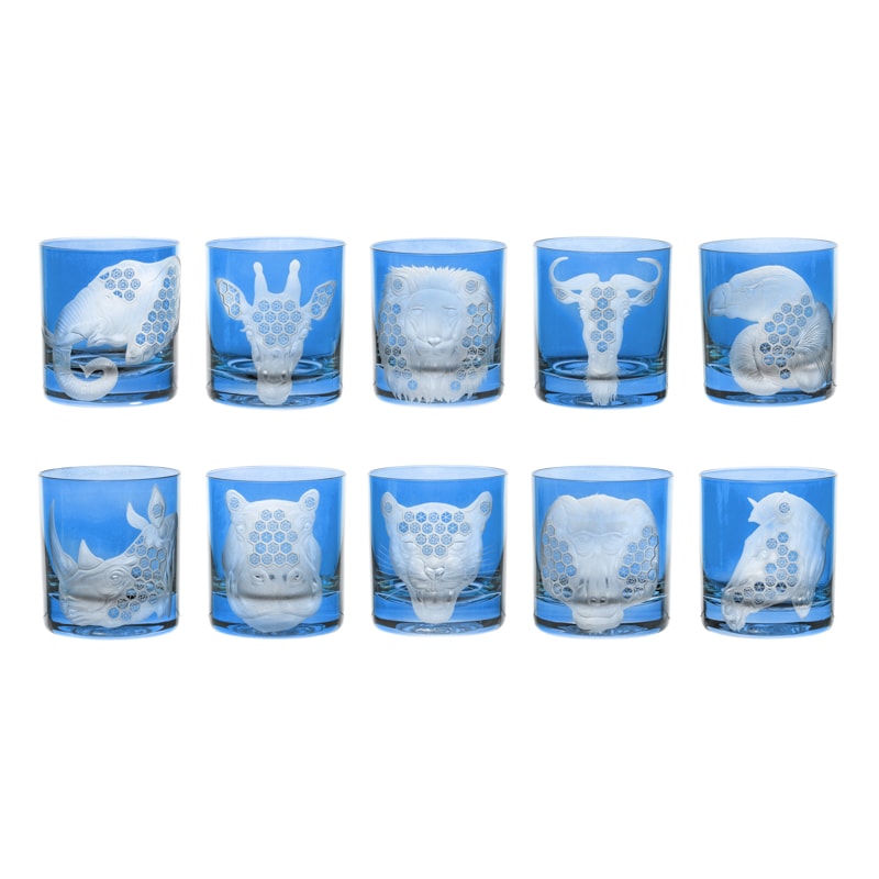 Artel, African Safari double old fashioned, Double old fashioned, wildebeest
