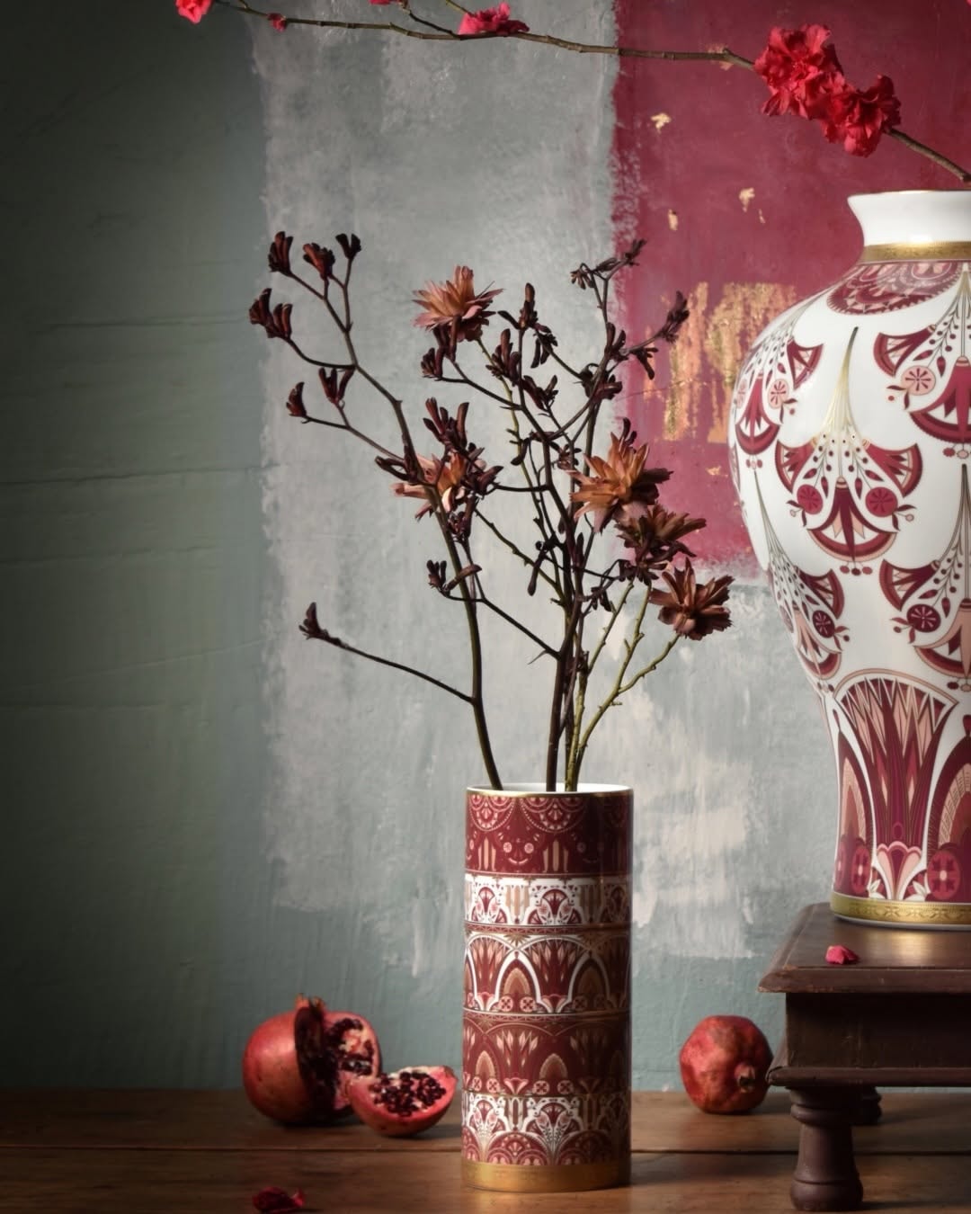 Haviland, Rêves du Nil Purple, Vase, medium