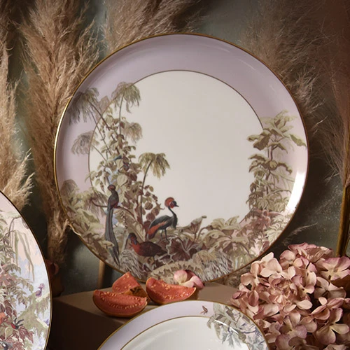 Haviland, Le Brésil, Dessert plate