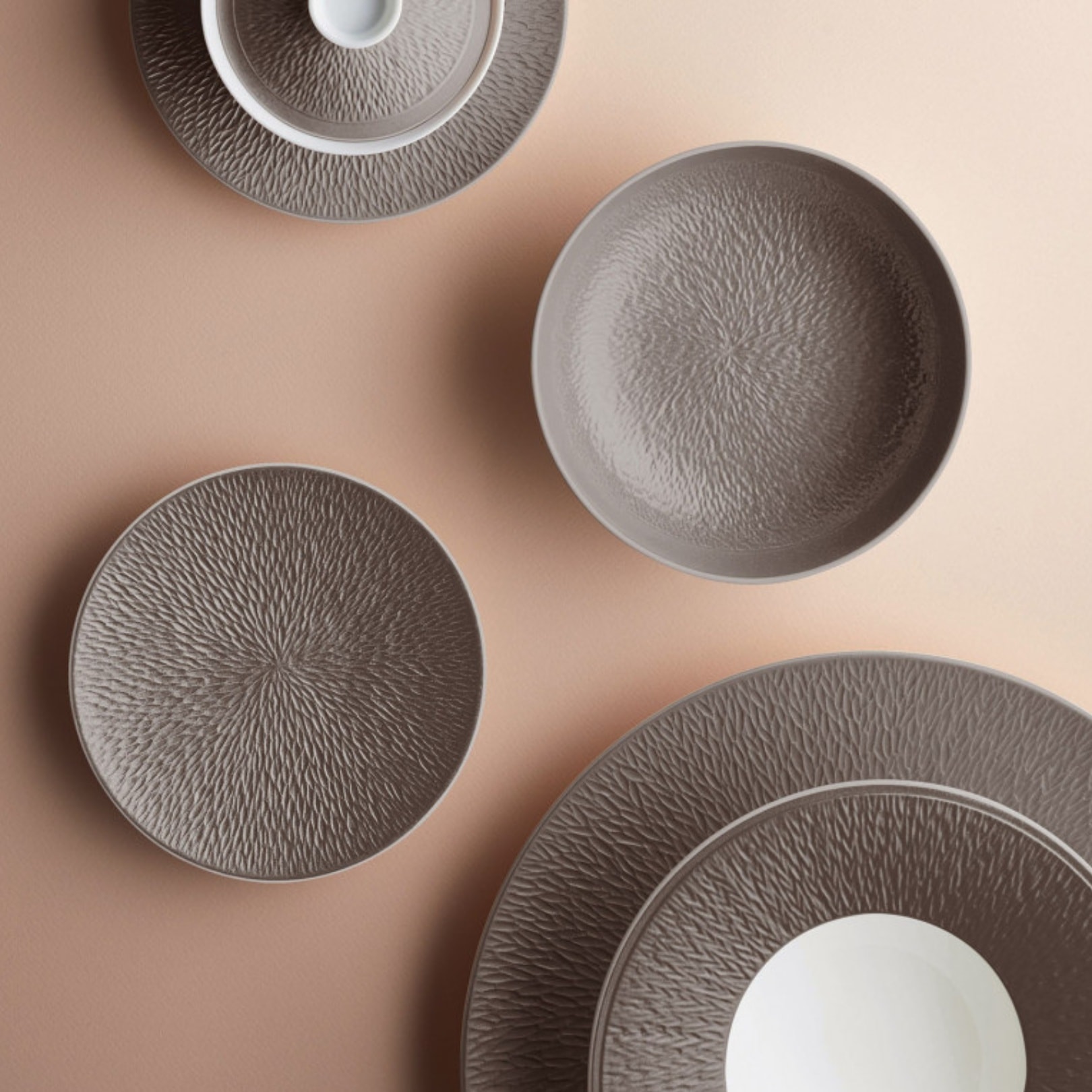 Raynaud, Minéral irisé Dark Grey, Chinese bowl lid